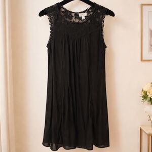 Costa Blanca Black Lace Dress